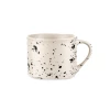 Nkuku Set of 2 Ama Black Splatter Mugs