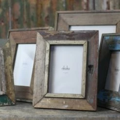 Nkuku Recycled Wood Bera Frame