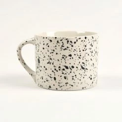 Nkuku Ama Splatter Mugs - Set of 2 - Short 10 Nkuku Ama Splatter Mugs - Set of 2 - Short