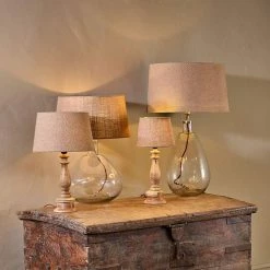 Nkuku Medium Natural Dia Jute Lampshade