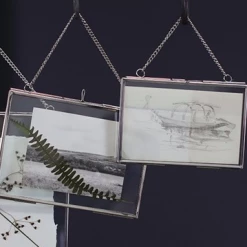 Nkuku Kiko Silver Frame - Landscape and Portrait options - 4 x 6