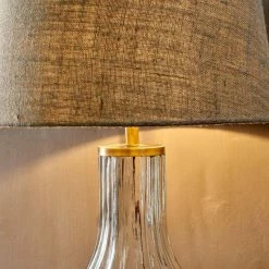 Nkuku Tall Clear Glass Varanisi Lamp 10 Nkuku Tall Clear Glass Varanisi Lamp