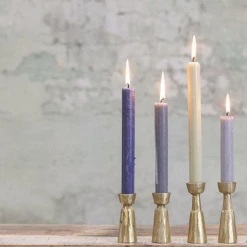 Nkuku Jahi Brass Candlestick - Small