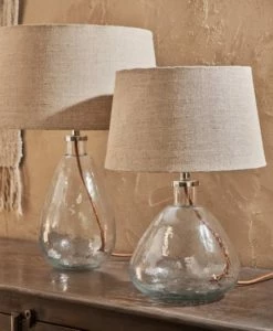 Nkuku Recycled Glass Lamp Base 3 Nkuku Recycled Glass Lamp Base