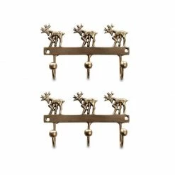 Nkuku Triple Deer Hook Hanger