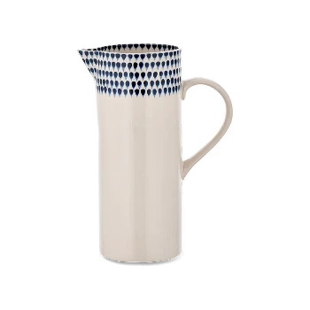 Nkuku Indigo Drop Jug 3 Nkuku Indigo Drop Jug