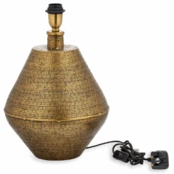 Nkuku Nalgonda Lamp - Antique Brass - Large