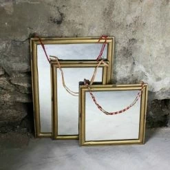 Nkuku Small Kariba Framed Mirror