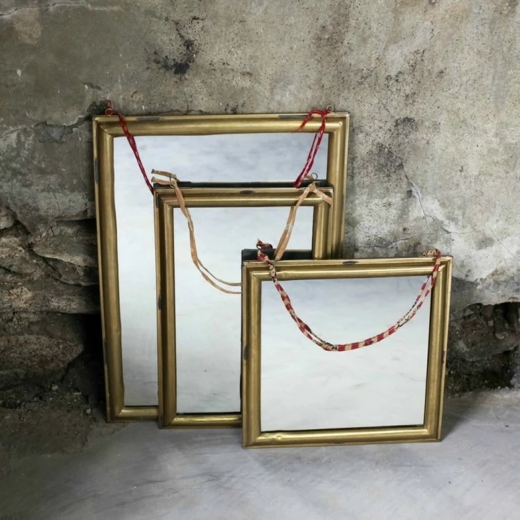 Nkuku Small Kariba Framed Mirror 2 Nkuku Small Kariba Framed Mirror