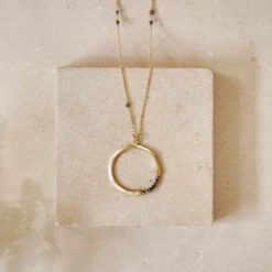 Nkuku Obini Pyrite Necklace