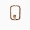 Nkuku Brass Rectangular Tima Hanger