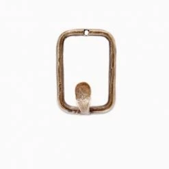 Nkuku Brass Rectangular Tima Hanger