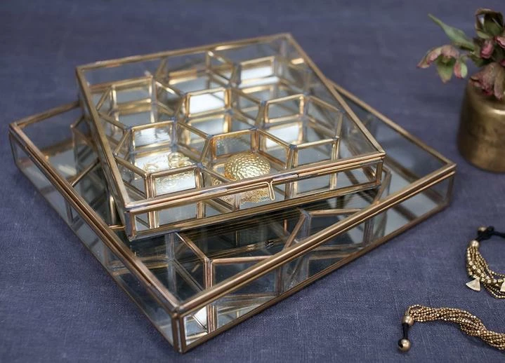 Nkuku Bequai Honeycomb Box 2 Nkuku Bequai Honeycomb Box