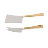 Nkuku Set of 2 Brushed Gold Ena Cheese Knife
