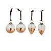 Nkuku Nevasa Bauble - Clear & Antique Copper