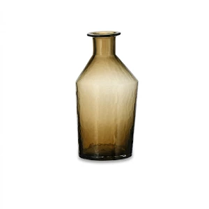 Nkuku Coffee Brown Zaani Glass Vase 1 Nkuku Coffee Brown Zaani Glass Vase