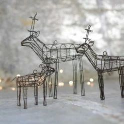 Nkuku Small Ineko Wire Modeled Reindeer