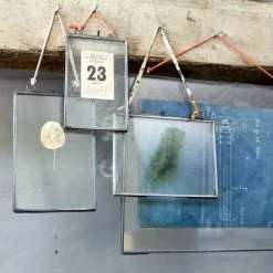 Nkuku Small Zinc Glass Kiko Frame