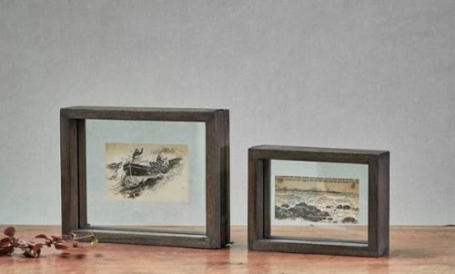 Nkuku 15x20 cm Dark Mango Wood Indu Frame 2 Nkuku 15x20 cm Dark Mango Wood Indu Frame