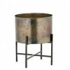 Nkuku Juoni Iron Planter Stand - Small