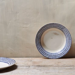 Nkuku Indigo Drop Pasta Bowl