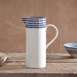 Nkuku Indigo Drop Jug