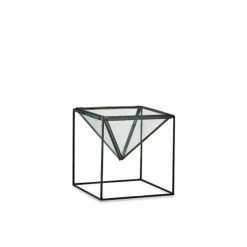 Nkuku Black Antique Karana Planter On Stand