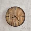Nkuku Alomi Mango Wood Clock 3 Nkuku Alomi Mango Wood Clock