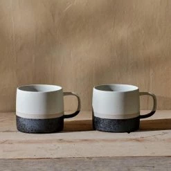 Nkuku Cream Enesta Dipped Mug