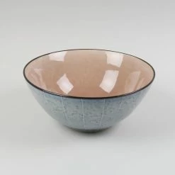 Nkuku Bao Serving Bowl - Dusky Pink