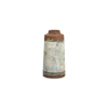 Nkuku Bennu Mini Straight Vase Large - Aged Zinc
