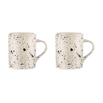 Nkuku Ama Splatter Mug Tall Set of 2 1 Nkuku Ama Splatter Mug Tall Set of 2