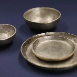 Nkuku Medium Jahi Gold Bowl