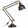 Nkuku Aged Bronze Akono Desk Lamp