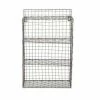 Nkuku Medium Distressed Grey Locker Room Shelf Unit