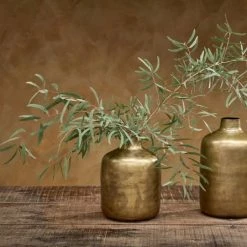 Nkuku Boro Iron Straight Vase - Small