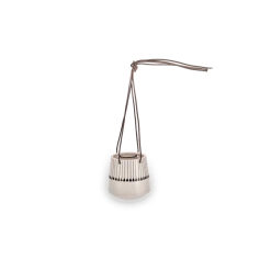 Nkuku Small Matamba Matchstick Design Ceramic Hanging Planter