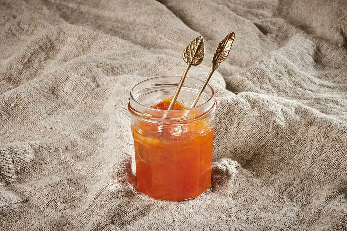 Nkuku Brass Leaf Spoons 3 Nkuku Brass Leaf Spoons