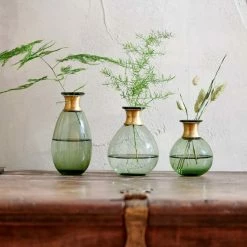 Nkuku Miza Mini Glass Vase - Small