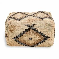 Nkuku Kesu Kilim Pouf - Small