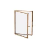 Nkuku Folded Danta Frame - Antique Brass