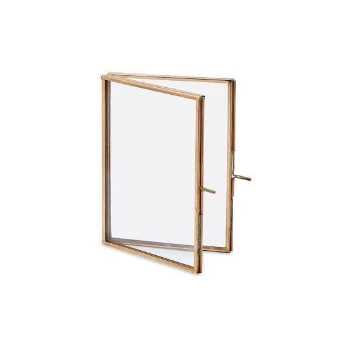 Nkuku Folded Danta Frame - Antique Brass 1 Nkuku Folded Danta Frame - Antique Brass