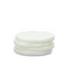 Nkuku Esa Marble Coasters White Set of 4