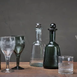 Nkuku Clear Mila Tumbler Glasses - Set of 4