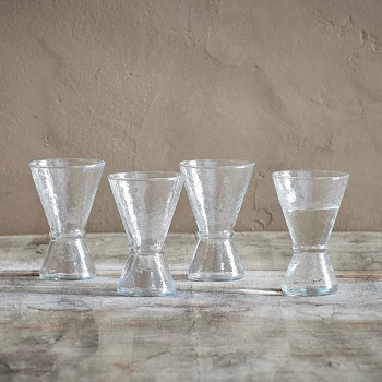 Nkuku Ziki Wine Glass - Large - Set of 4 1 Nkuku Ziki Wine Glass - Large - Set of 4
