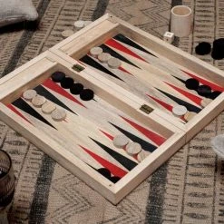 Nkuku Mango Wood Backgammon