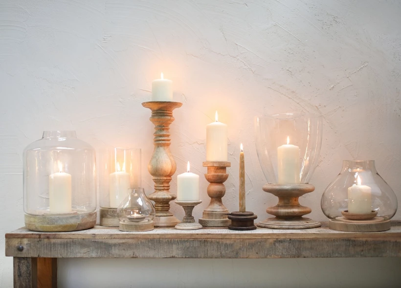 Nkuku Small Straight Idha Hurricane Lantern 6 Nkuku Small Straight Idha Hurricane Lantern