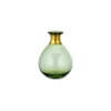Nkuku Medium Green Miza Glass Vase