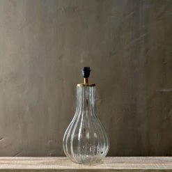 Nkuku Tall Clear Glass Varanisi Lamp 7 Nkuku Tall Clear Glass Varanisi Lamp