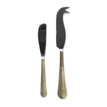 Nkuku Osko Gold Cheese Butter Knife 1 Nkuku Osko Gold Cheese Butter Knife
